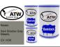 Preview: Nissan, Dark Shadow Gray Metallic, CX / KX5: 500ml Lackdose + 500ml Klarlack + 250ml Härter - Set, von ATW Autoteile West.